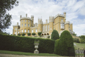 Belvoir Castle is spelt B E L V O I R but pronounced beever