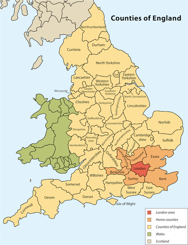 British Counties Explained Britain Explained