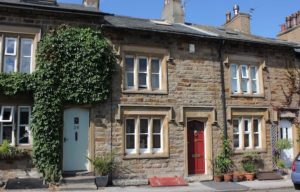 Gothic Style row of houses in Lancashire