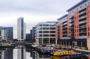 Modern apartments in Leeds